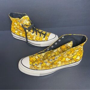 Converse Peanuts Woodstock Chuck Taylor 70 Hi Sneaker A01871C Mens Sz 10.5